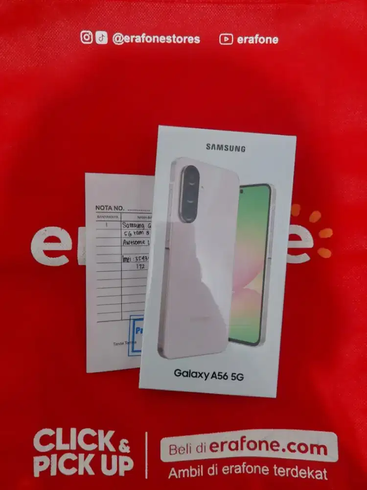 SAMSUNG A56 5G 8/256 NEW SEGEL RESMI