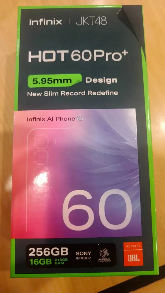 Jual HP Infinix Hot 60 pro+ Ful set