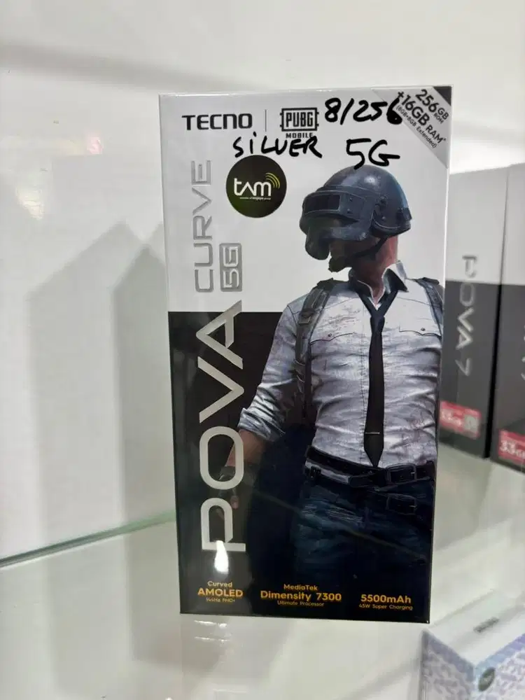 NEW POVA CURVE 5G RAM 8/256! HARGA TERMURAH & GARANSI RESMI