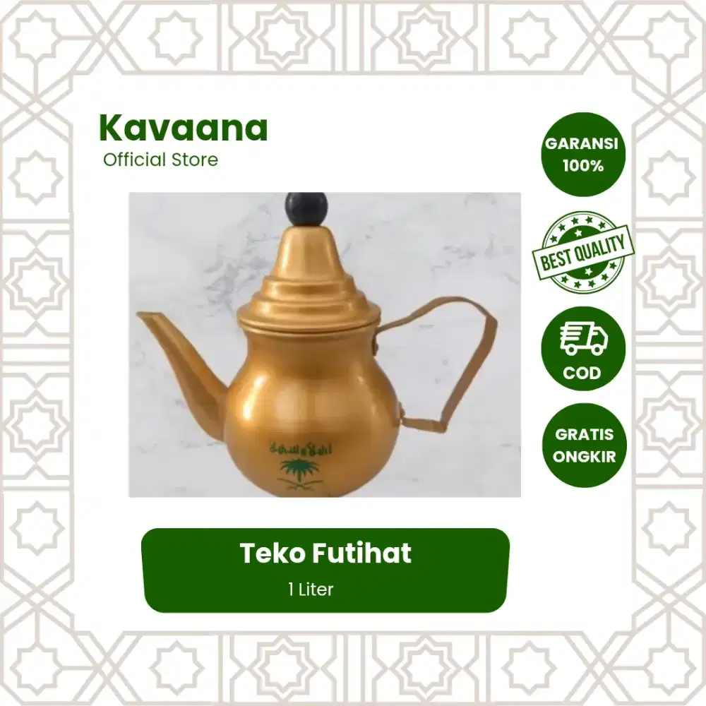 Teko Futihat 1 L | Teko Arab Khas Haji Umroh