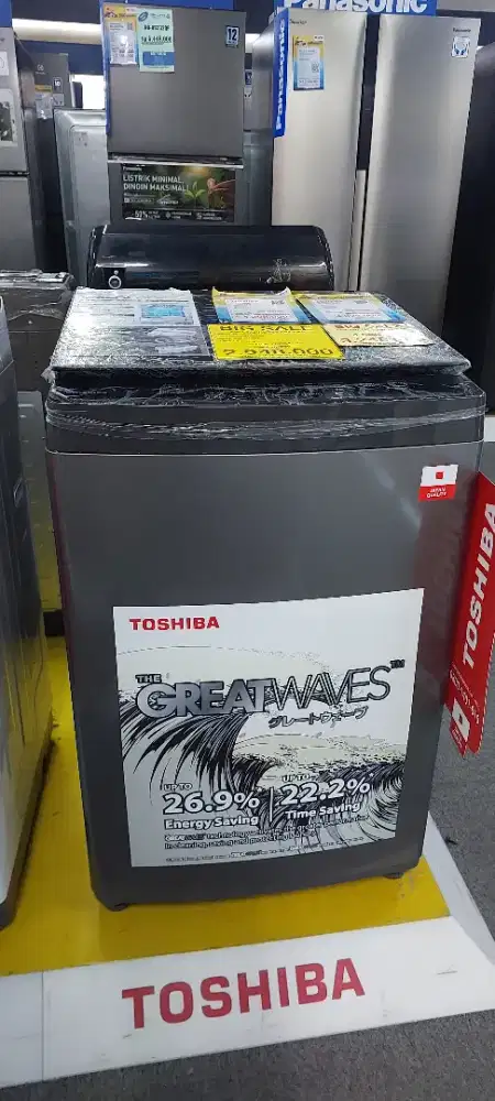 Toshiba Big Sale Top 9KG Bisa Kredit DP 0