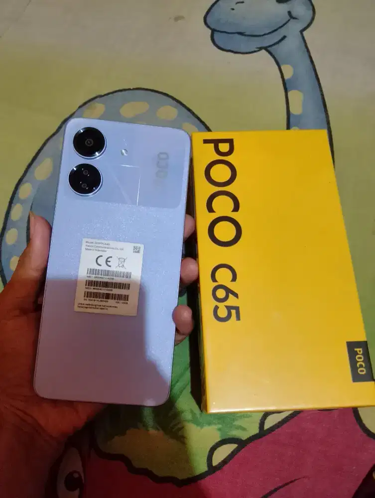 Hp Xiaomi POCO C65 6/128 GB Biru Muda