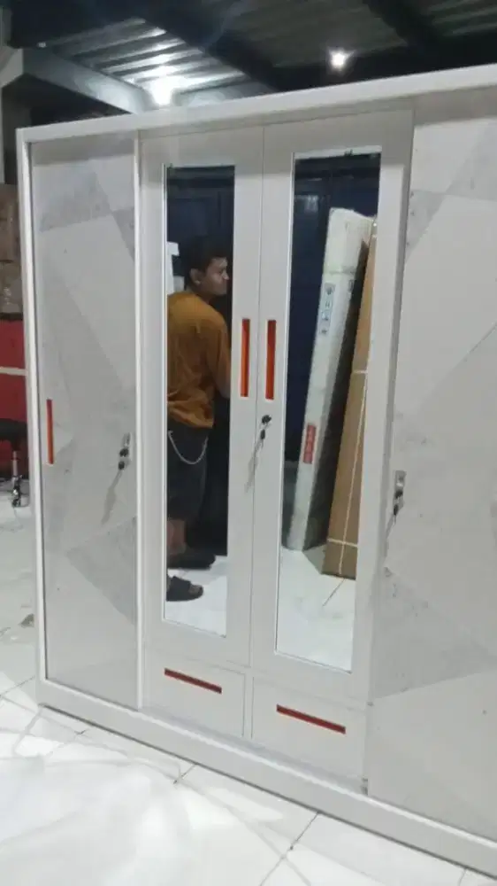 BAYAR DI TEMPAT LEMARI BESI LEMARI ANTI JAMUR LEMARI SLIDE