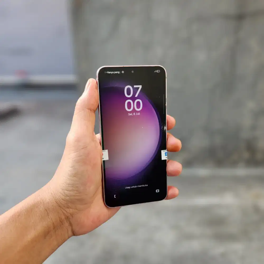 SAMSUNG GALAXY S23 SEIN 5G 8/256 GB MINUS RETAK FUNGSI 100% NORMAL