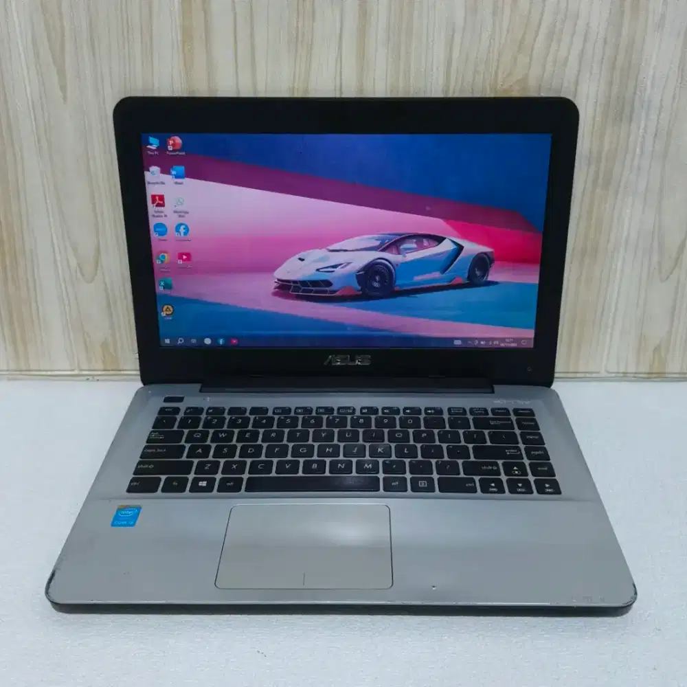 Asus X455L slim core.i3 gen4 Ram10GB/ssd128GB/hdd500GB bogor