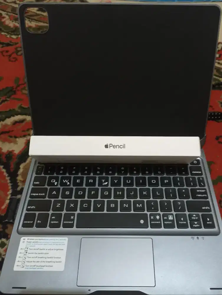 Keyboard ipadpro 11 dan pencil gen 2