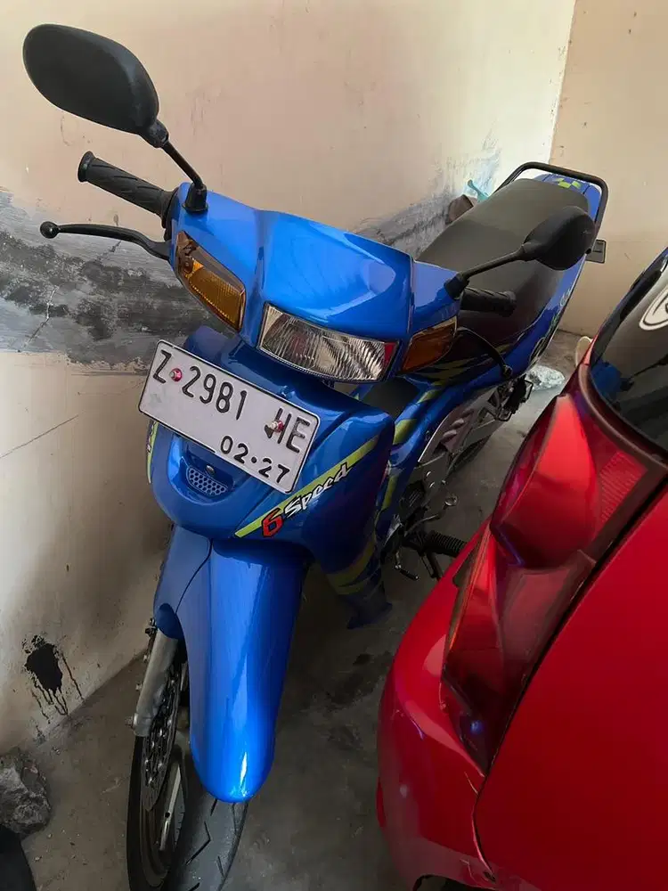 Satria biru keny 2002