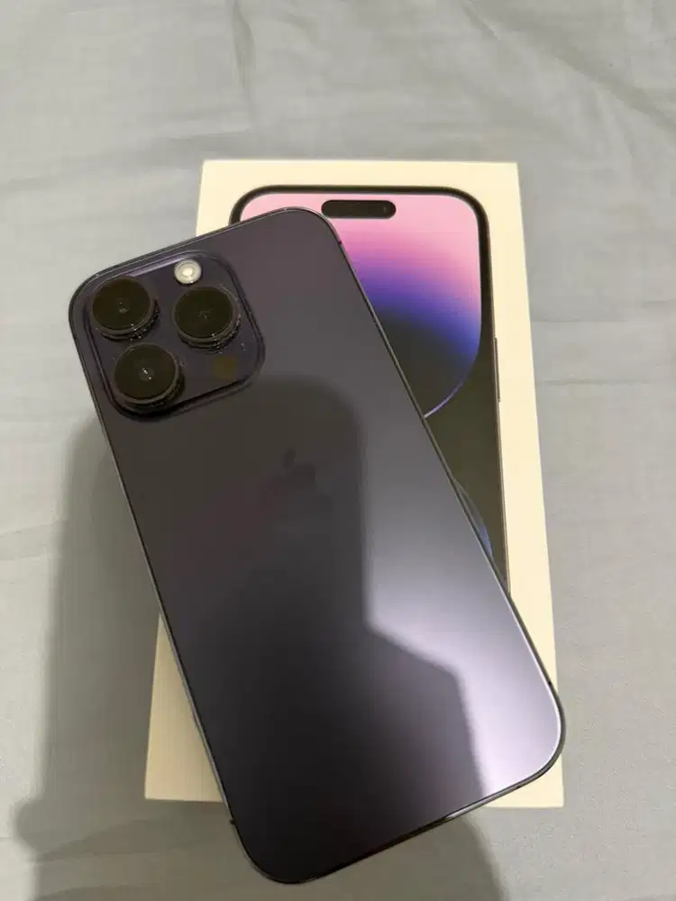 Apple iPhone 14 Pro 128GB Deep Purple second Resmi ex. Digimap.