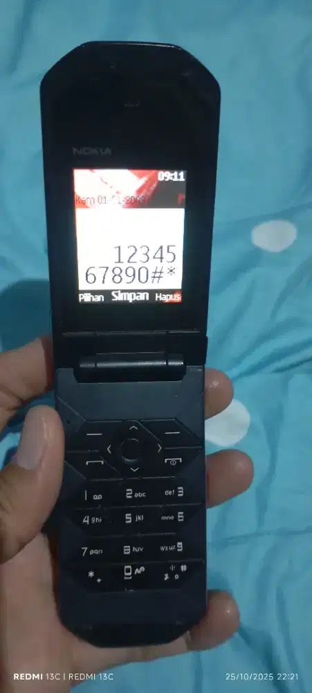 Dijual Nokia 7070 flip normal fungsi sinyal on minat pm