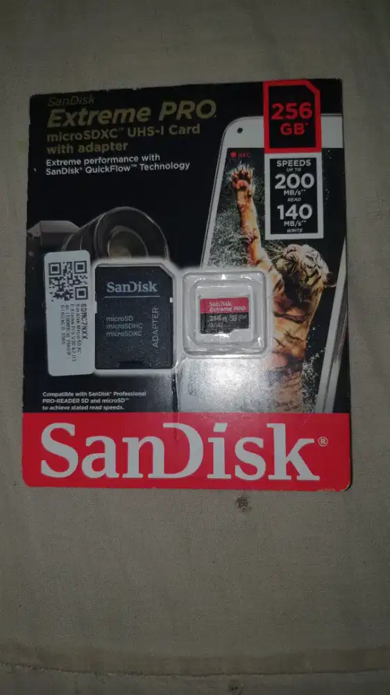 sandisk extreme pro 256gb