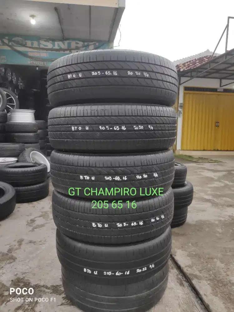 4 pcs ban second GT CHAMPIRO LUXE 205_65_16 (2020)