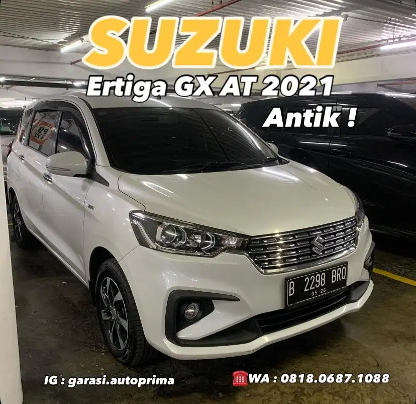 Suzuki Ertiga GX AT 2021 Antik Low KM
