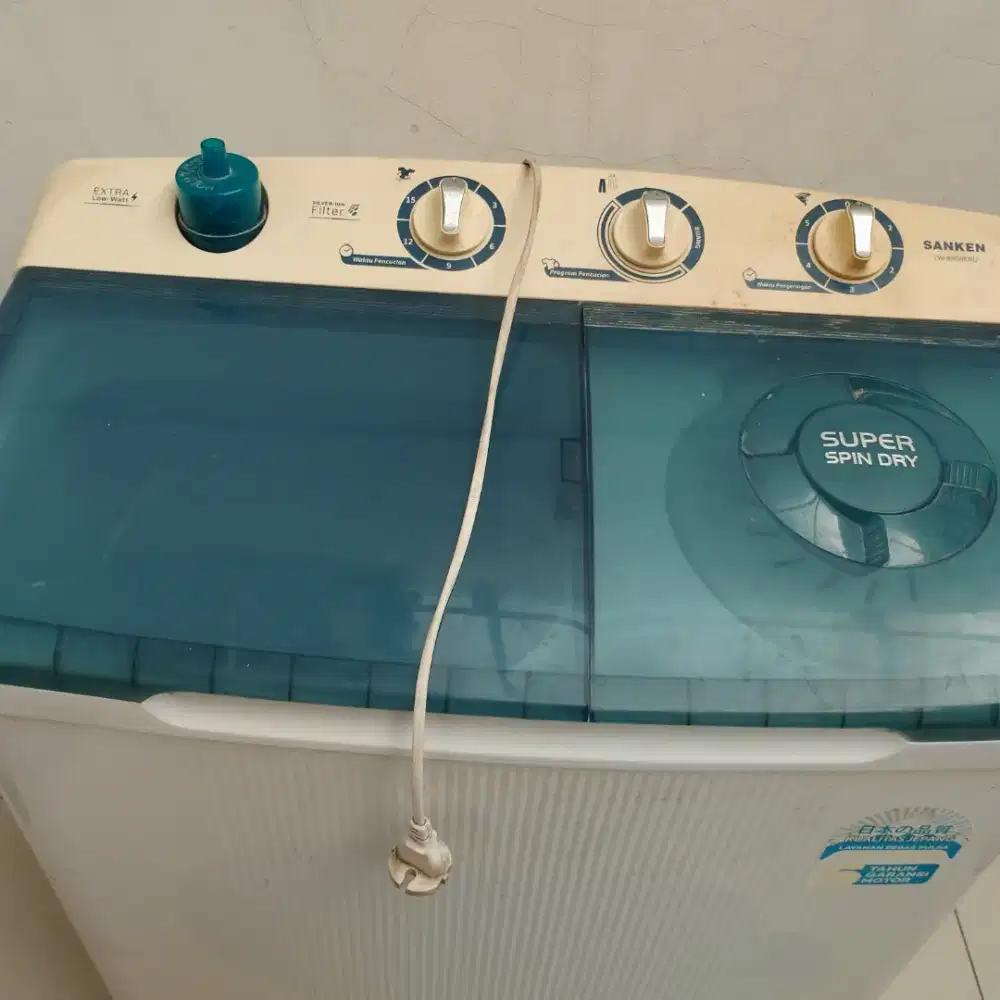Jual mesin cuci sanken TW-8800EBU bandung