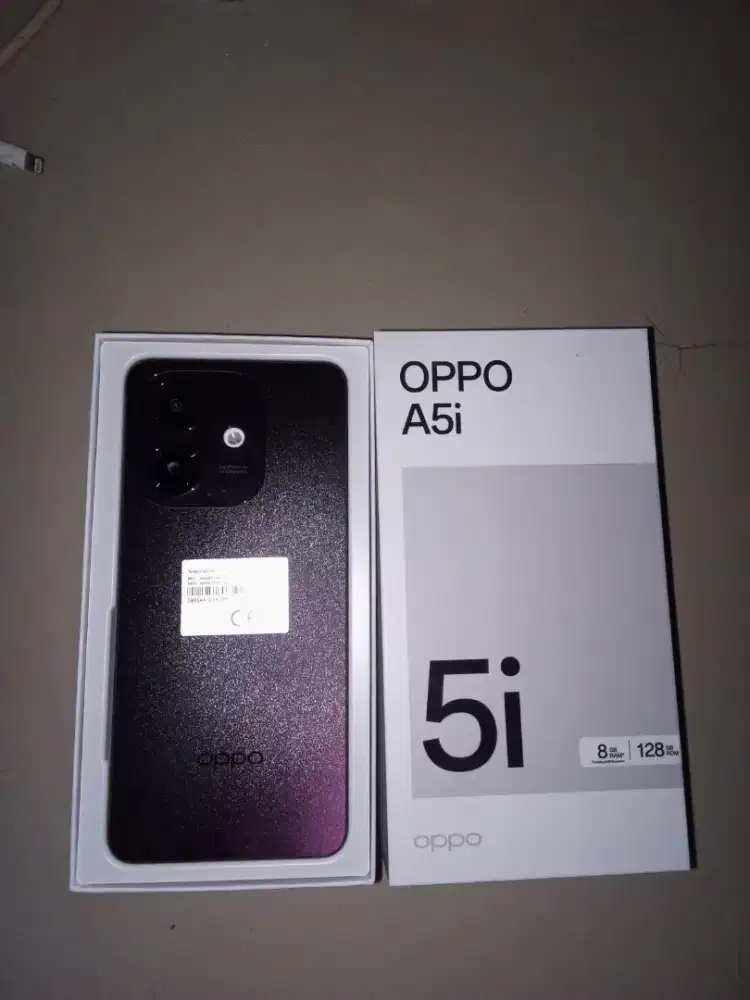 oppo A5i no minus pemakaian baru sebulan