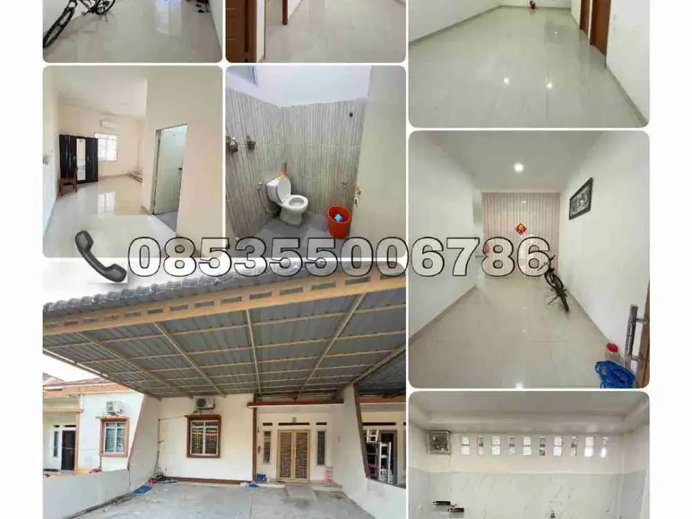 dijual rumah cluster jln.pemuda riau tampan