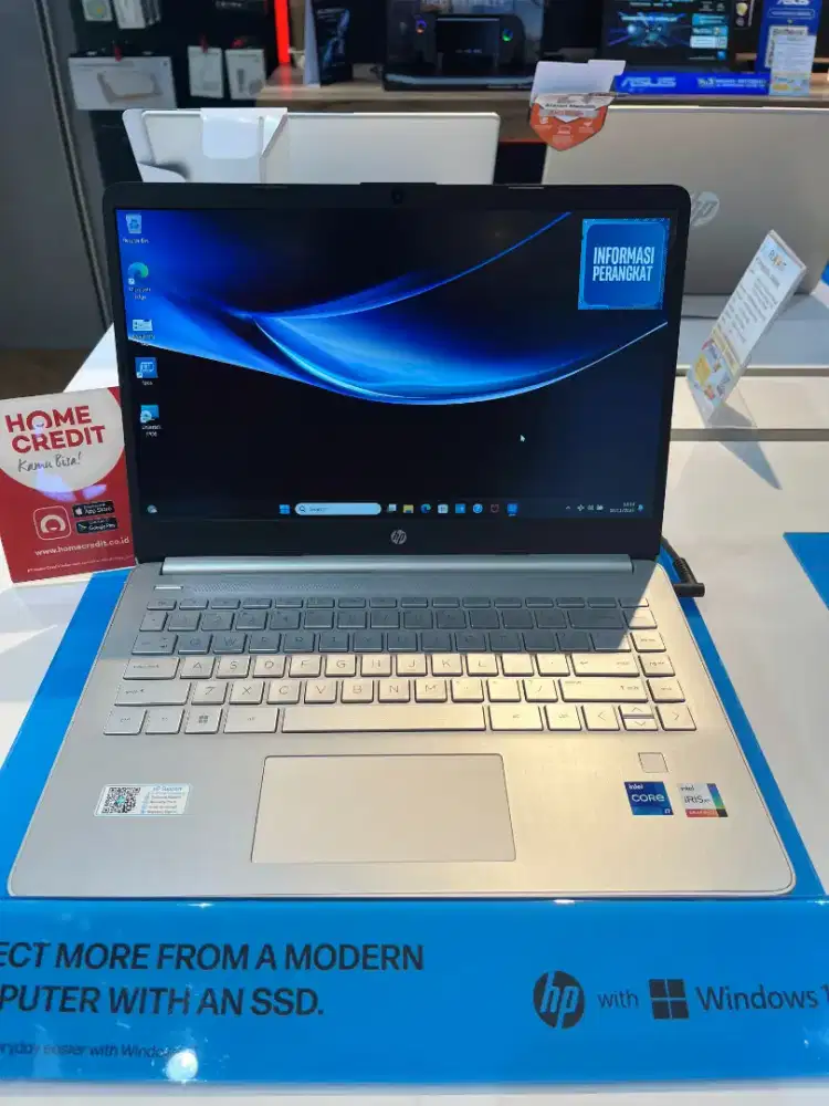 HP 14S-DQ5155TU Core i7 
Cicilan mulai dari 600 ribuan aja ..