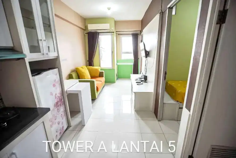 Puncak Kertajaya 2BR Furnished dekat Unair,ITS,Manyar,Araya,Merr