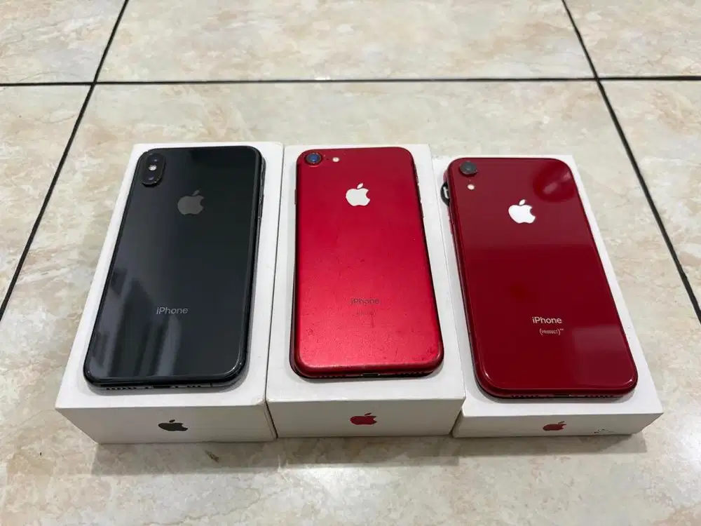 Paket Iphone xs, Iphone xr, Iphone 7 iBox semua