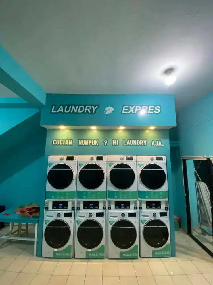 PAKET USAHA LAUNDRY KOIN
