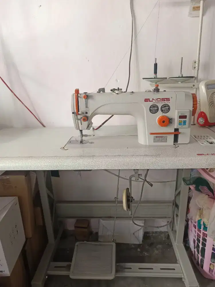 Mesin jahit elnos servo direct