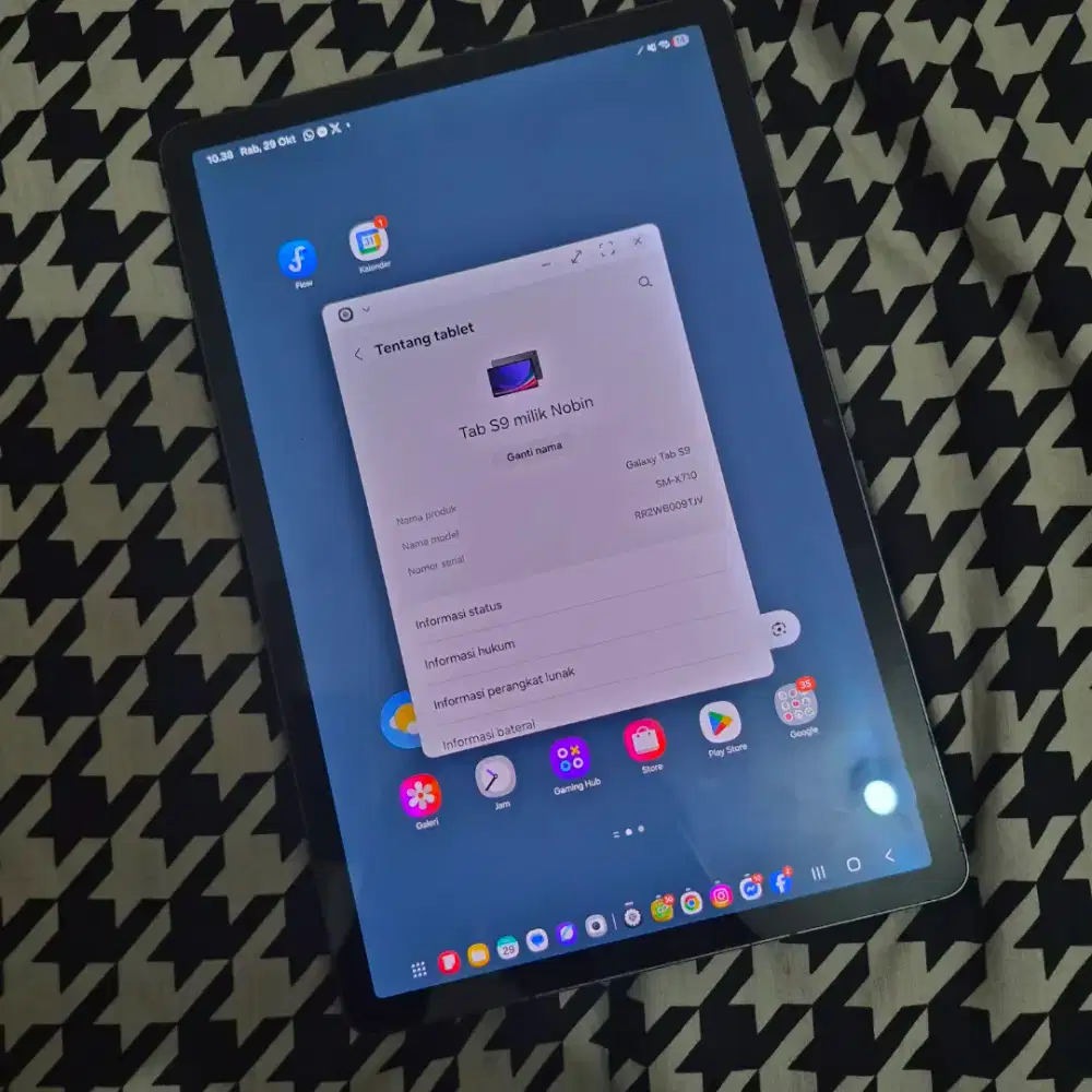 Samsung Tab S9 8/128 Fullset