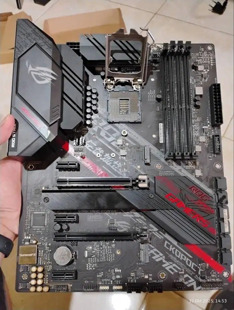 ASUS ROG STRIX B460-H GAMING Socket intel LGA1200 Gen10