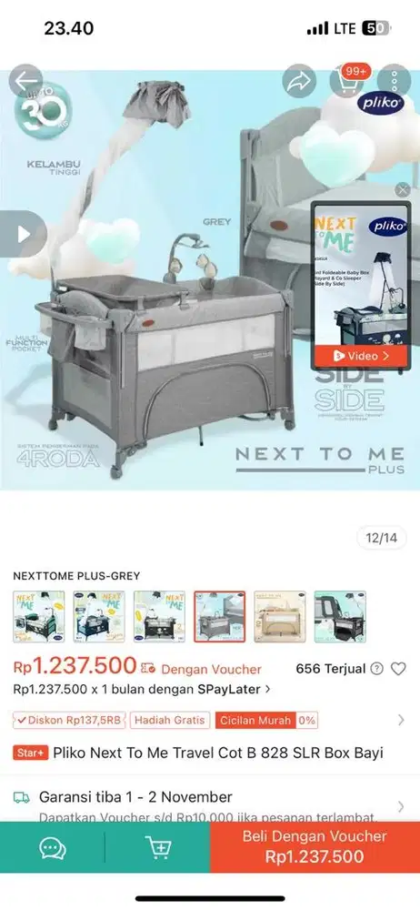 BOX/ KRANJANG BAYI PLIKO