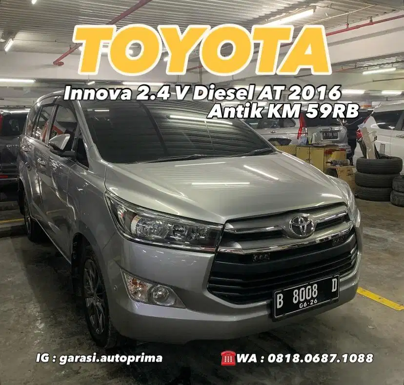 Innova 2.4 V AT Diesel 2016 ANTIK