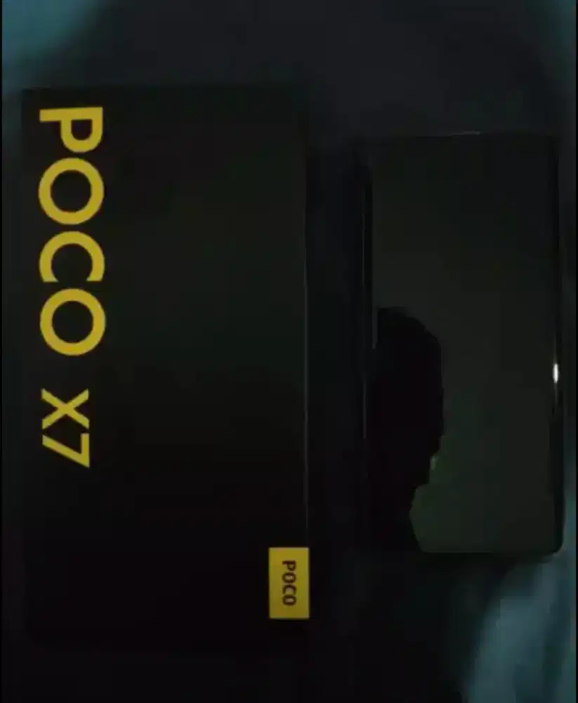 Poco x7 5g ram 8/256 fullset baru 3 hari