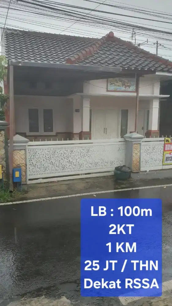 KONTRAKAN DEKAT RSSA & JL Letjen Sutoyo