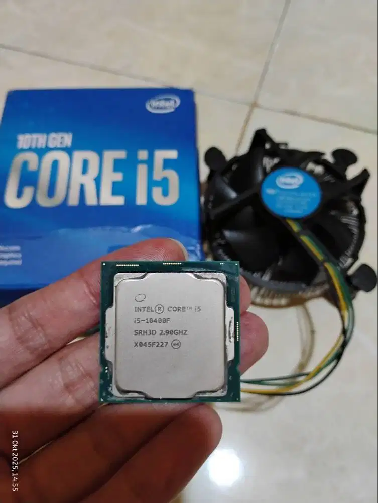 Intel Core i5-10400F Box 2.9GHz - 4.3GHz 6C 12T 65Watt LGA1200