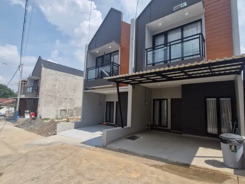 Hunian Premium Siap Huni SHM PBG, Bonus Kanopi & AC, Lokasi Strategis di Cibubur  Dekat LRT & Tol, Free Biaya-Biaya