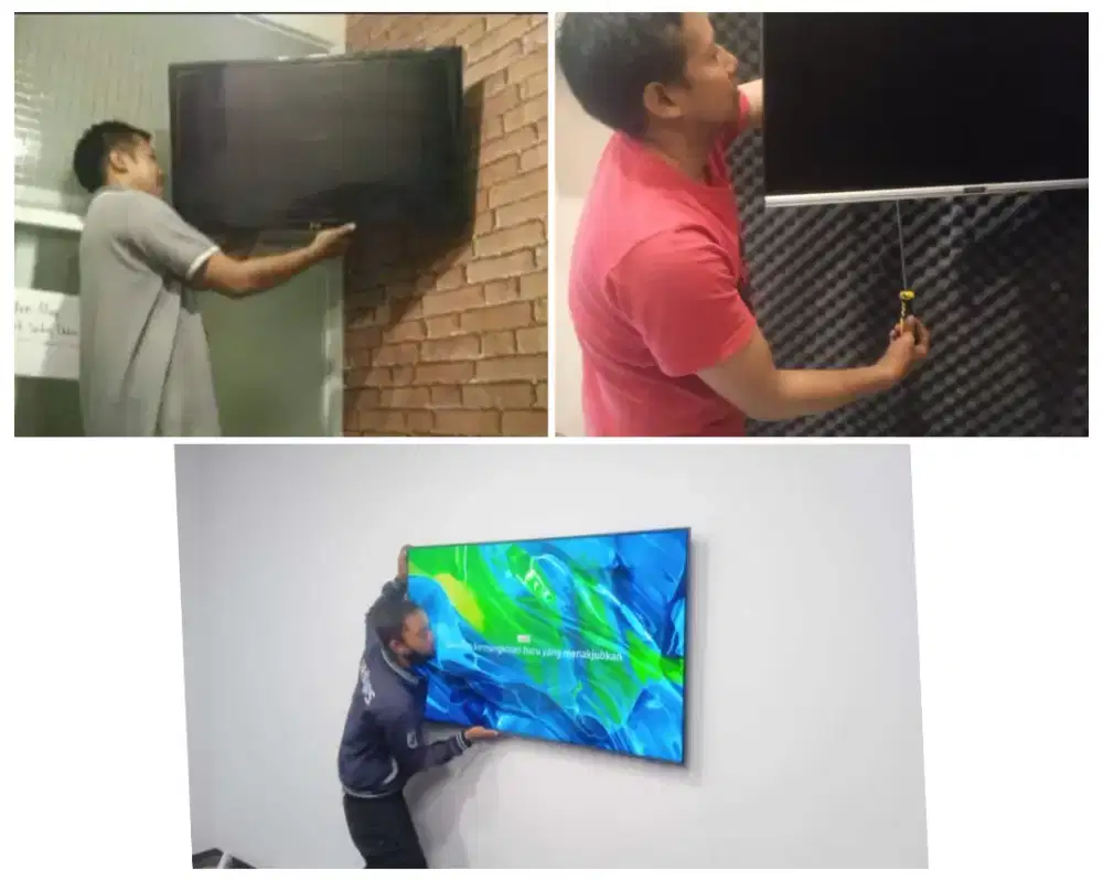 Pasangkan bracket breket briket terimarapih