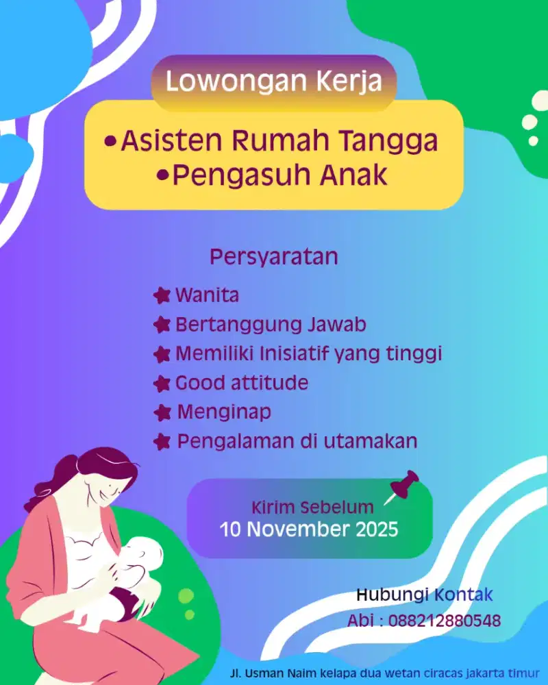 Babysitter Art pengasuh anak