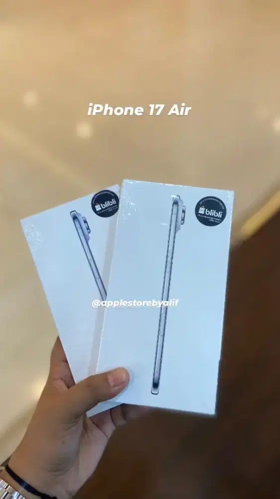 iPhone 17 Air 256gb new iBox Cicilan DP 0%