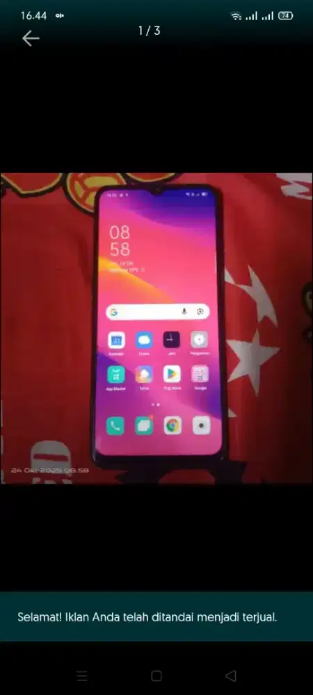 Oppo A5 2020ram 3/64