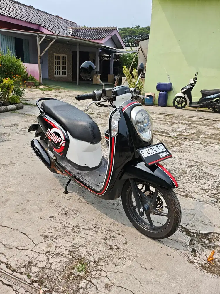 jual murah Scoopy Sporty 2015 siap pakai