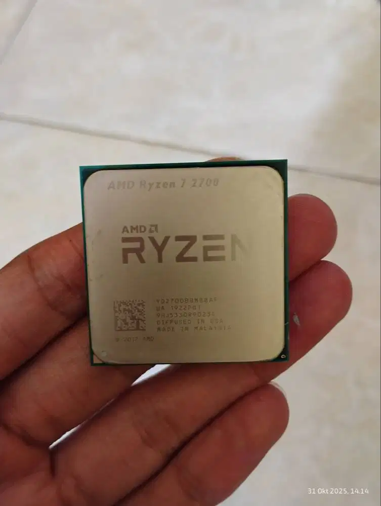 AMD Ryzen 7 2700 Tray 3.2GHz - 4.1GHz 8C 16T 65Watt