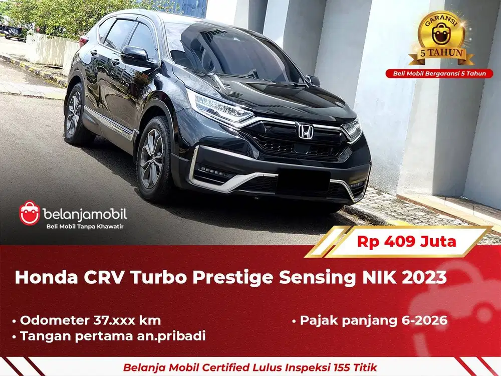 [ GARANSI 5TH ] Honda CRV CR-V CR V Turbo Prestige Sensing 2023/2024