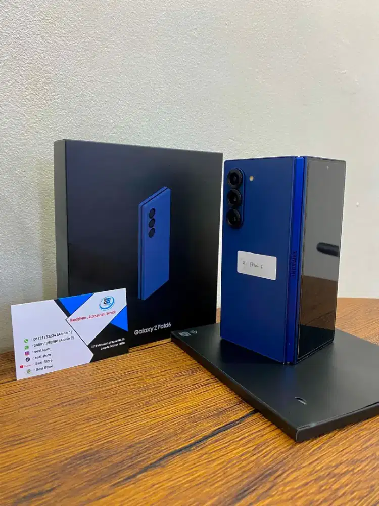 Samsung z fold 6 512gb blue mulus jual cepet aja !!