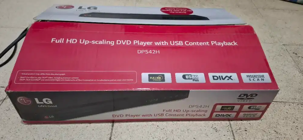 DVD player LG DP542H