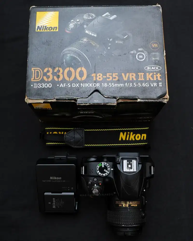 NIKON D3300 KIT AFS 18-55MM VR II