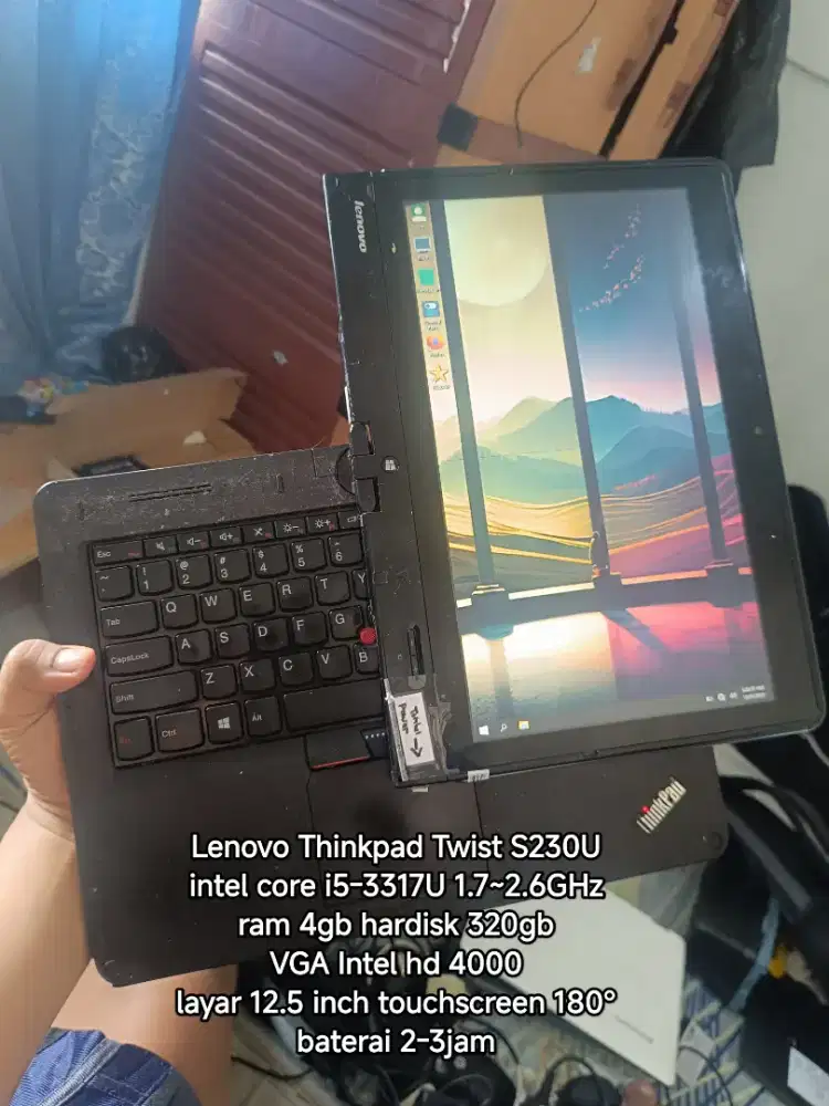 Lenovo Thinkpad TWIST s230u i5 touchscreen