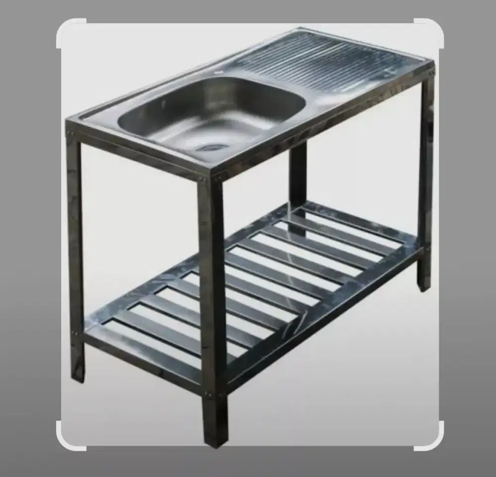 Tempat cucian piring 1 lubang