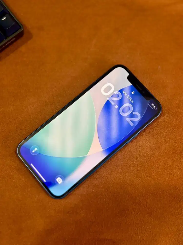 iPhone 12 64gb Blue Imei Kemenperin (Anti Blokir) Like New!