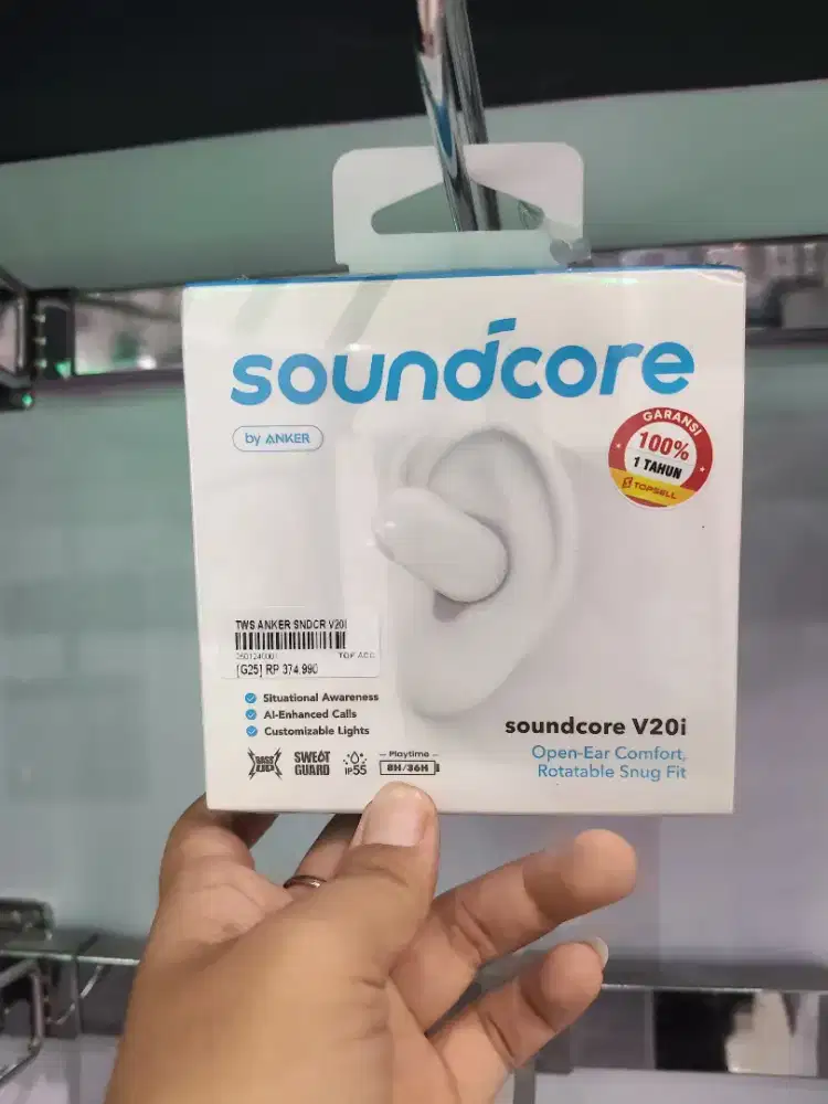 TWS Anker SOUNDCORE V20I- Headset Bluetooth