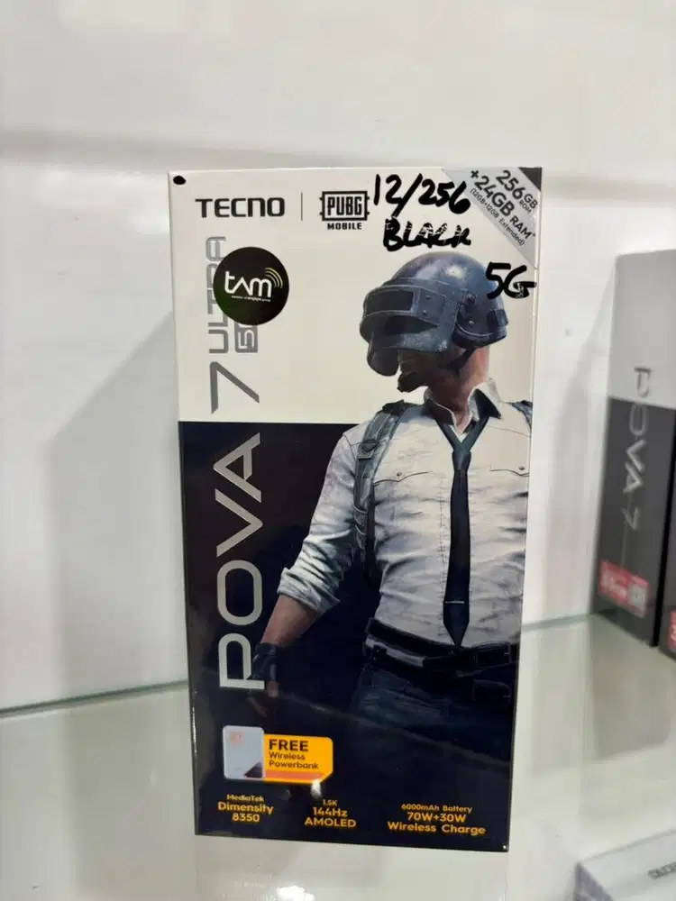 NEW TECNO POVA 7 ULTRA 5G RAM 12/256 GRATIS PB WIRELESS