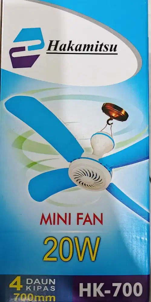 Kipas angin dinding mini fan 20w hk-700