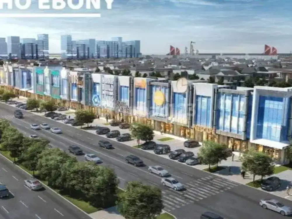 Disewakan Ruko Soho Ebony Lantai 1 Dan 2