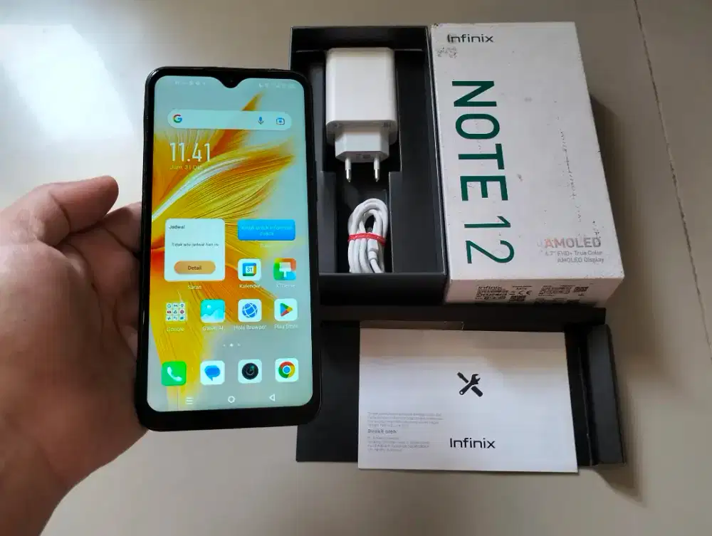 BU INFINIX NOTE 12 RAM 8GB +5GB / 256GB 4G 6.7in Finger 50MP 5000Mah